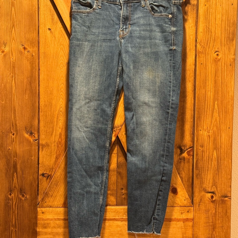 Old Navy Rockstar Super Skinny Blue Jeans
